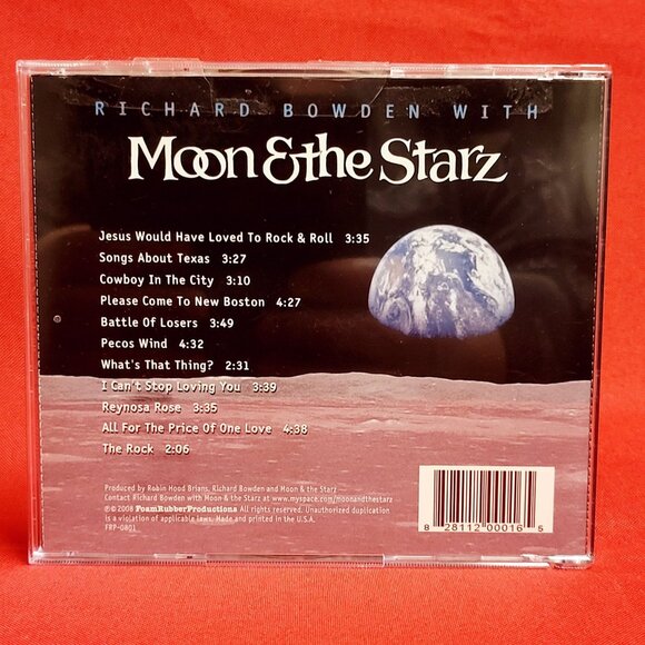Richard Bowden with Moon & the Starz Rising Over Texas Audio CD 2008 - Picture 2 of 9